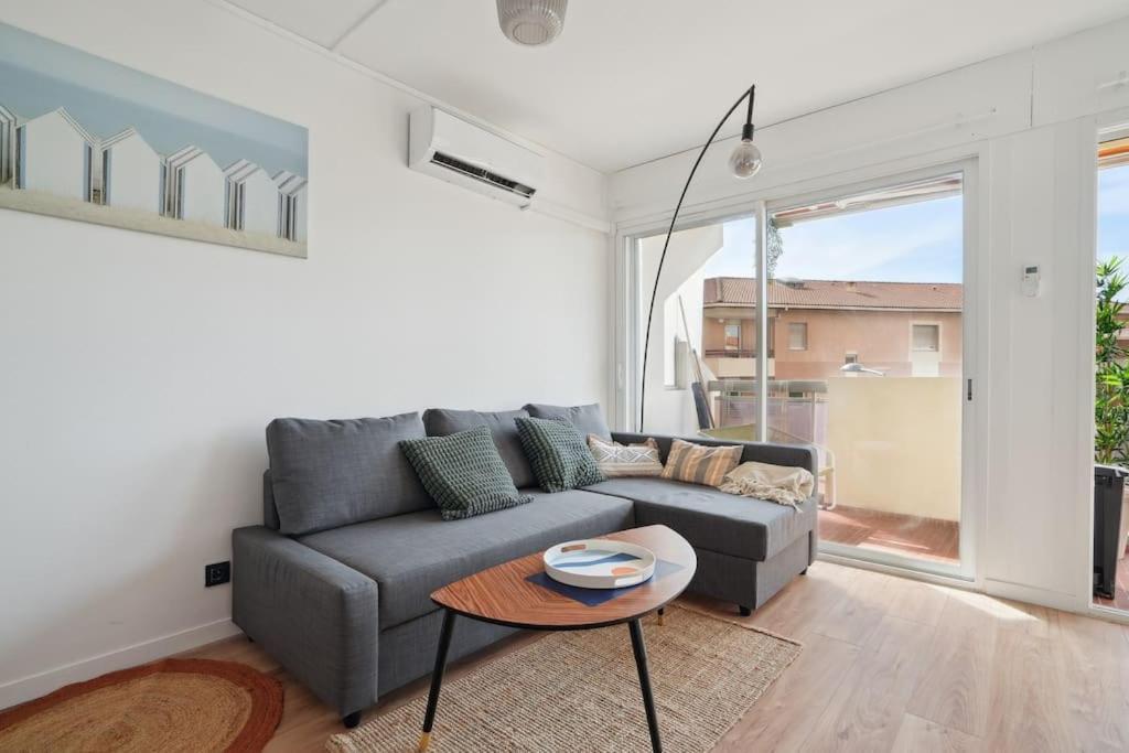 Charmant Appartement Vue Mer 7Eme - Plage 200M Marsiglia Esterno foto